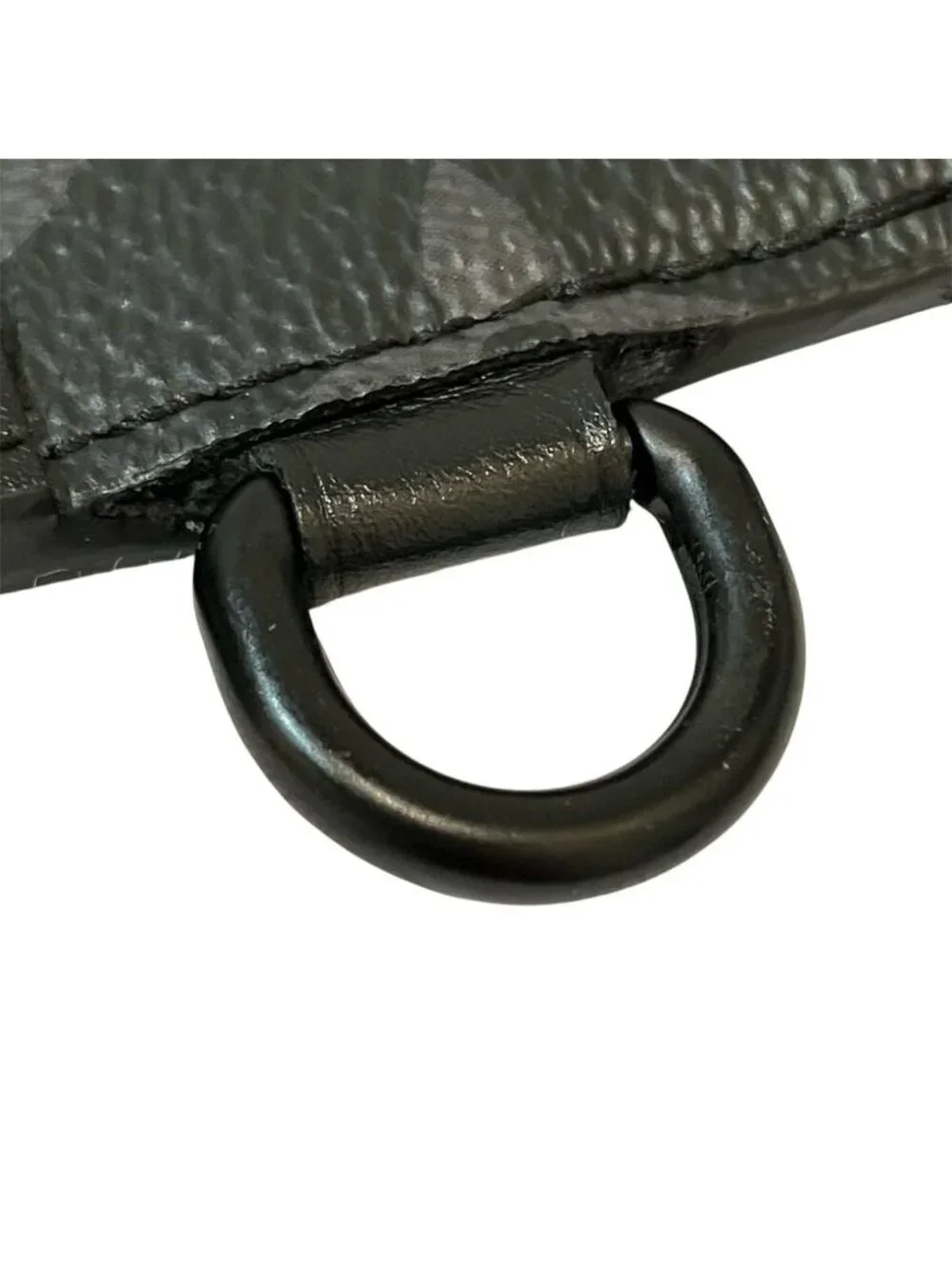 Louis Vuitton Trunkpochette Monogram Eclipse Clutch Canvas